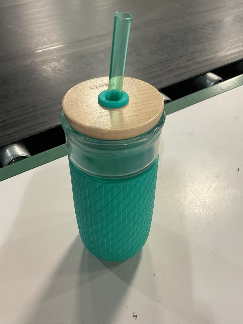 Condition photo showing Good Condition for ello monterey double walled insulated plastic tumbler with straw and built-in coaster, bpa free, 24oz