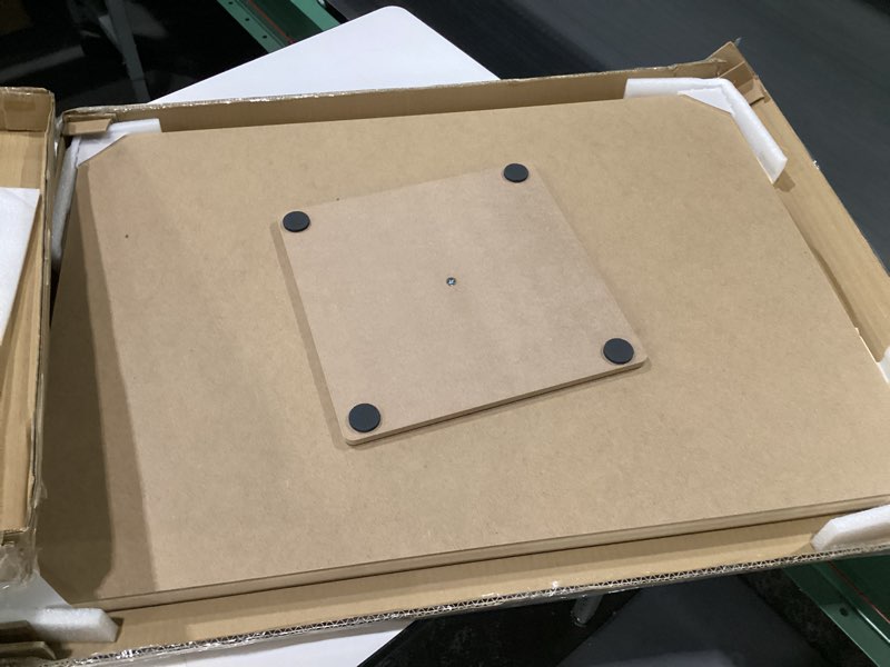 Condition photo showing Good Condition for 1000 Piece Rotating Puzzle Board with Drawers and Cover - 4 Drawers, Wooden Jigsaw Puzzle Table | 30” X 22”| Jigsaw Puzzle Board - Portable Puzzle Tables for Adults and Kids by Beyond Innoventions 1000 Pieces