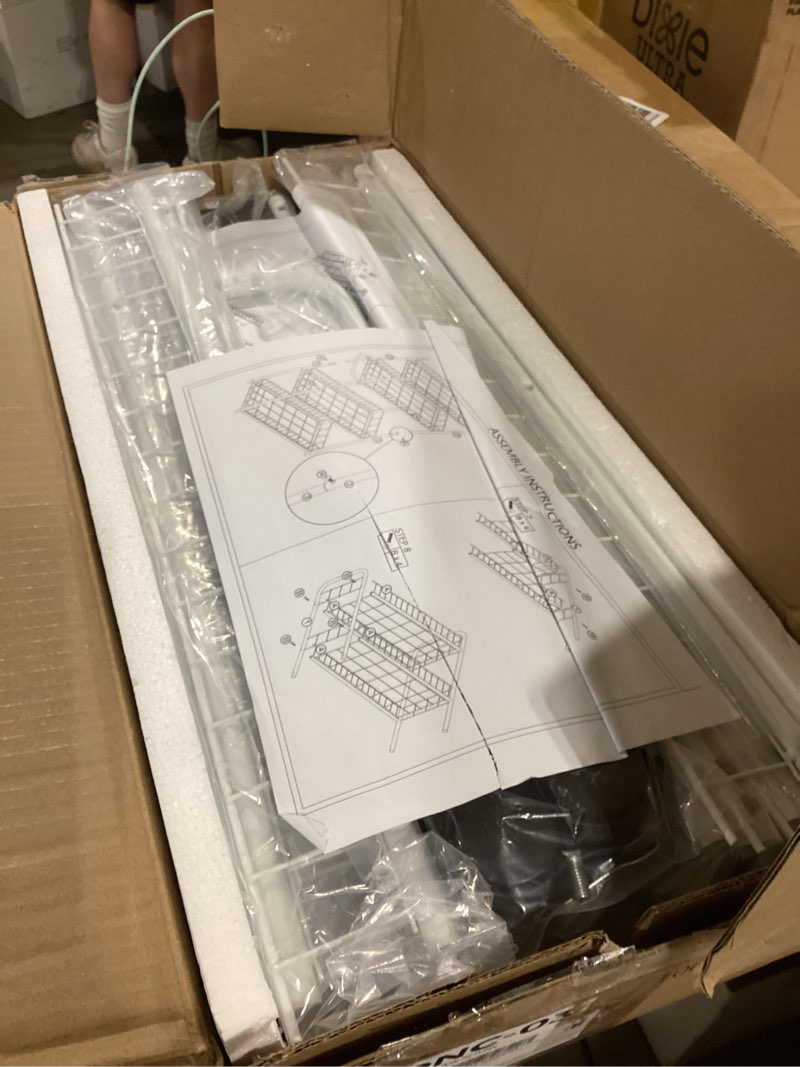 Condition photo showing Good Condition for 6in 6 tier slim storage cart with wheels,narrow space rolling shelving unit with handle, metal wire mobile organizer rack for kitchen bathroom office laundry 6in white cart with handle