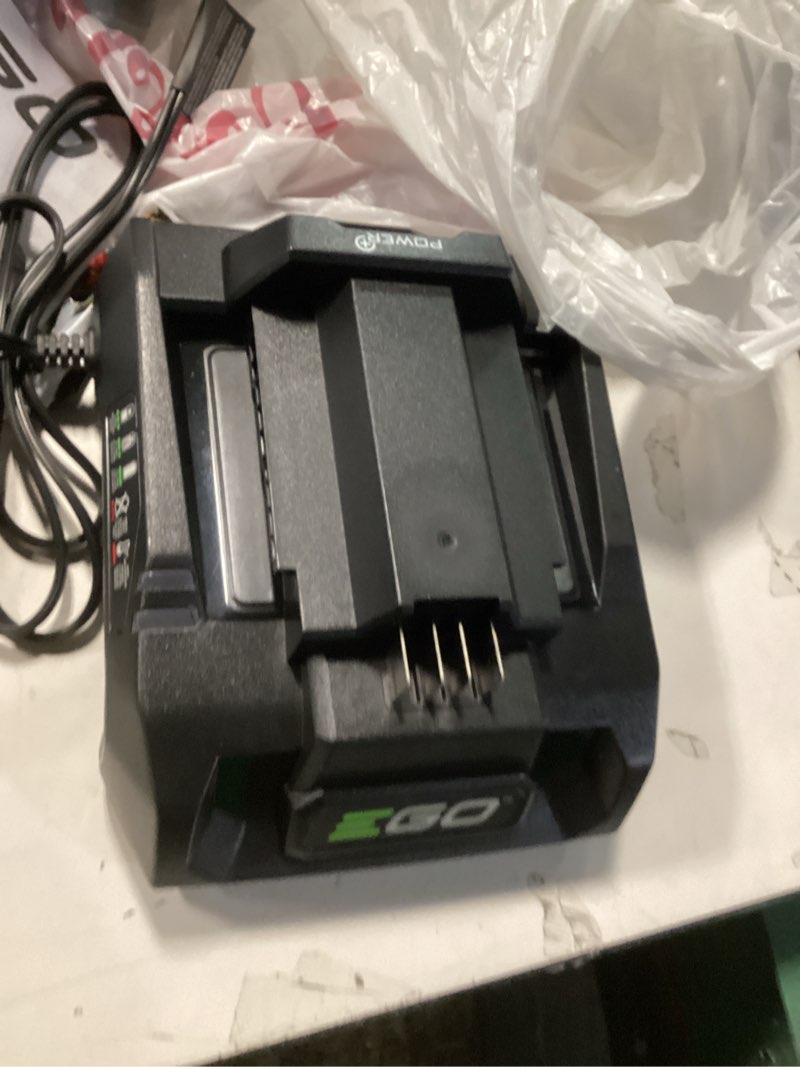 Condition photo showing As Is for EGO Power+ CH3200 56-Volt Lithium-ion 320W Speed Charger, Black