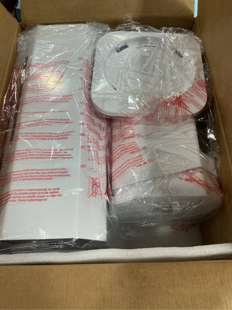 Condition photo showing New/Like New for humidifiers for bedroom - gloryair 2.38gal/9l top fill cool mist humidifier for large room 500ft² 120h last with auto mode 7-color light humidistat aroma box quiet humidifiers for plants baby & adults white single atomizer cool mist