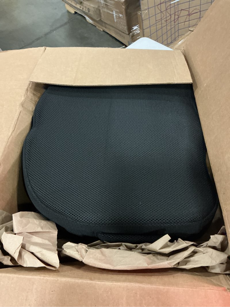 Condition photo showing Good Condition for wheelchair seat cushion - high density memory foam and inner springs comfort support without flatten - mobility scooter accessories - large chair pad pain relief for adults & seniors