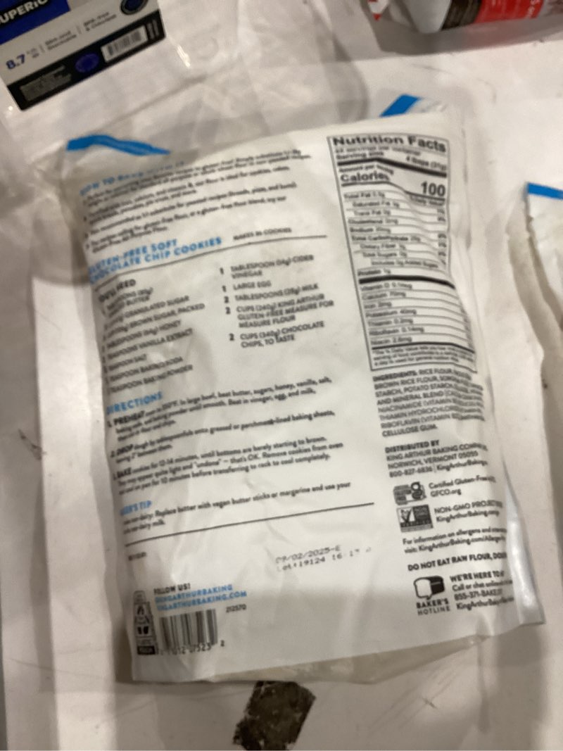 Condition photo showing Good Condition for King Arthur Measure for Measure Gluten-Free Flour: All-Purpose 1:1 Substitute for Wheat Flour, Non-GMO, Kosher Certified, 3 lbs Bag for Baking Cookies, Cakes, Muffins 48 Ounce (Pack of 1)