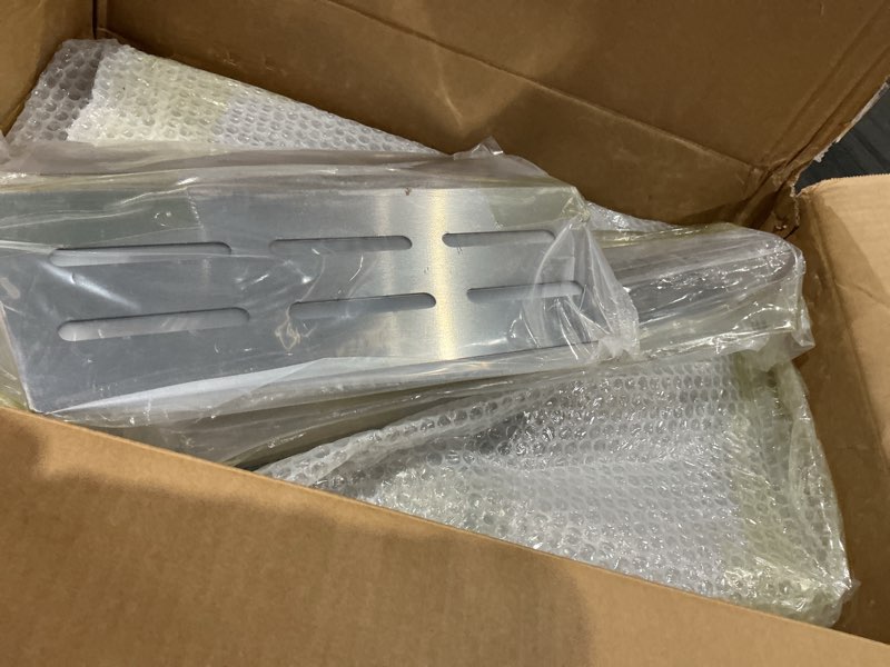 Condition photo showing Good Condition for 7524 grill grates with 17.5 inch flavorizer bar and heat deflector replacement for weber genesis grill parts 300 series e-310 e-320 e-330 s-310 s-320 s-330 ep-320 esp-310 esp-320 gas grills