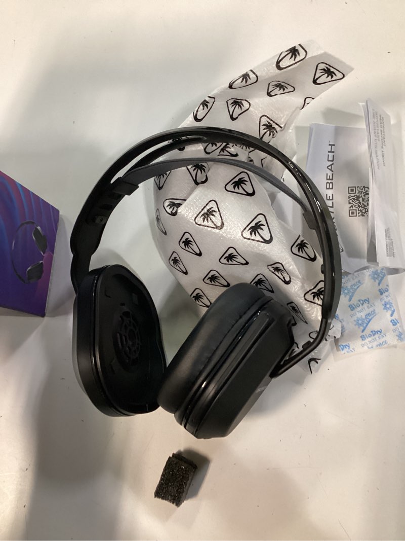 Condition photo showing item condition for Turtle Beach Stealth 500 Wireless Amplified Gaming Headset for PC, PS5, PS4, & Mobile – 40-Hr Battery, Bluetooth, Memory Foam Cushions, Flip-to-Mute Mic, EQ Presets, Companion App – Black Black Stealth 500 PC