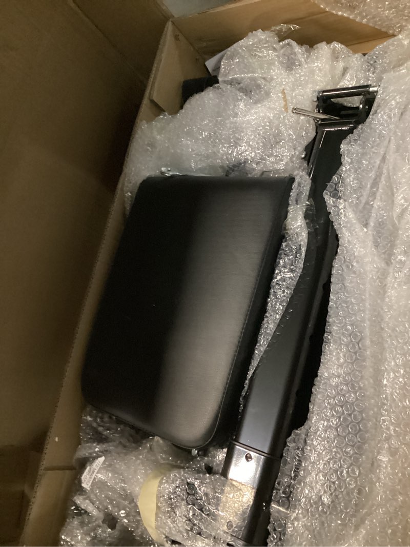 Condition photo showing Good Condition for flybird adjustable weight bench, astm-certified 800lbs workout bench foldable for home gym, 90° to -30° fid and 30in extended backrest for bench press strength training exercise