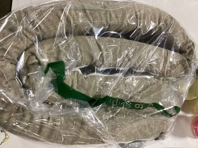 Condition photo showing Good Condition for Bed Filler for Headboard, Suitable for Gap 1.2-1.6" of King Queen Twin Bed, 78.7'' Long Wedge Sleeping Pillow, Foam Mattress Gap Filler L-shape for gap between 1.2-1.6"