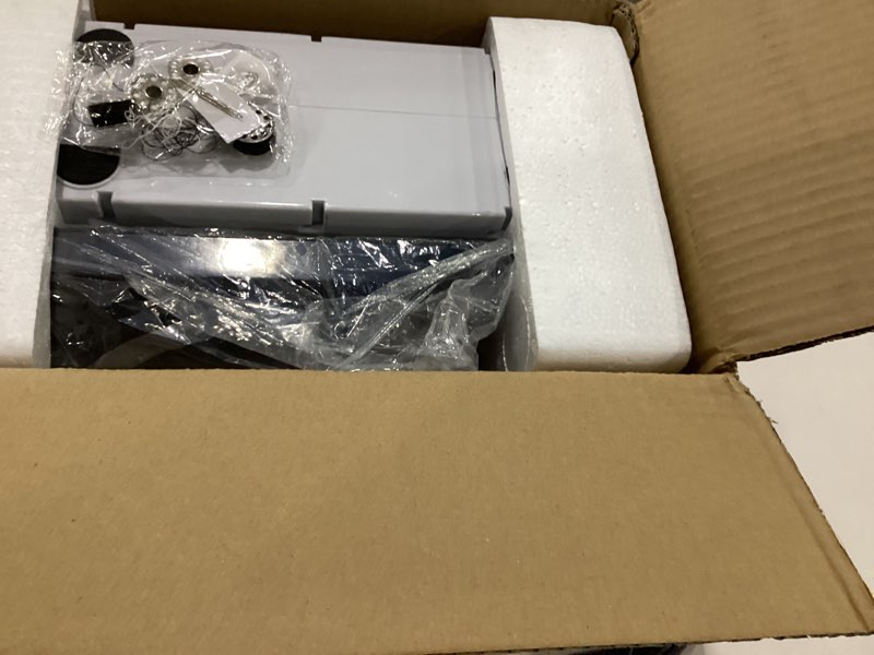 Condition photo showing New/Like New for Sewing Machine, Mini Sewing Machine Portable Electric Sewing Machines with 38 Stitch 4 Step Button Hole for Beginners Adults DIY Quilting