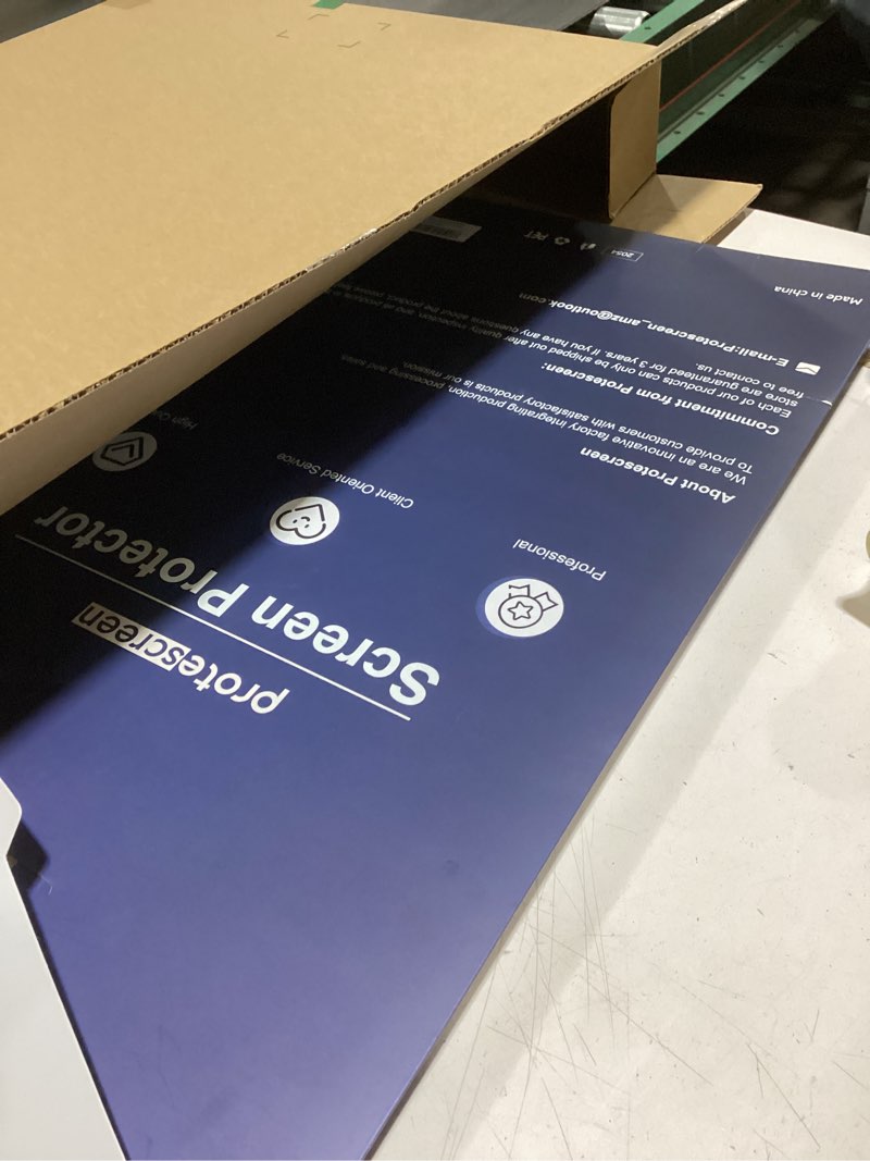 Condition photo showing Good Condition for [2-Pack] 27 Inch Anti Blue Light Screen Protector Compatible With Lenovo Hp Dell Acer Asus Samsung etc Monitor 16:9 Aspect, Removable Anti Glare Filter Uv Blocker Shield Cover Eye Protection Film Laptop [2 PACK] 27'' Screen Protector (16:9)