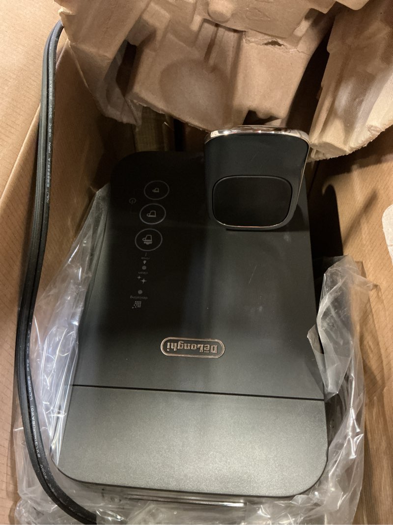 Condition photo showing Good Condition for nespresso lattissima one original espresso machine with milk frother by de'longhi, shadow black machine with latte crema shadow black