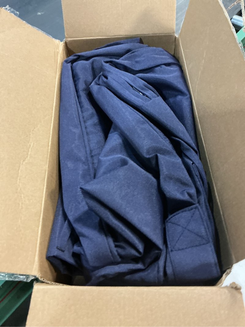 Condition photo showing Good Condition for downluxe 24x24 outdoor chair cushions, waterproof fade resistant patio furniture cushions with handle & removable cover, deep seat outdoor cushions for sofa, couch and patio chairs, navy navy 24 x 24 inch