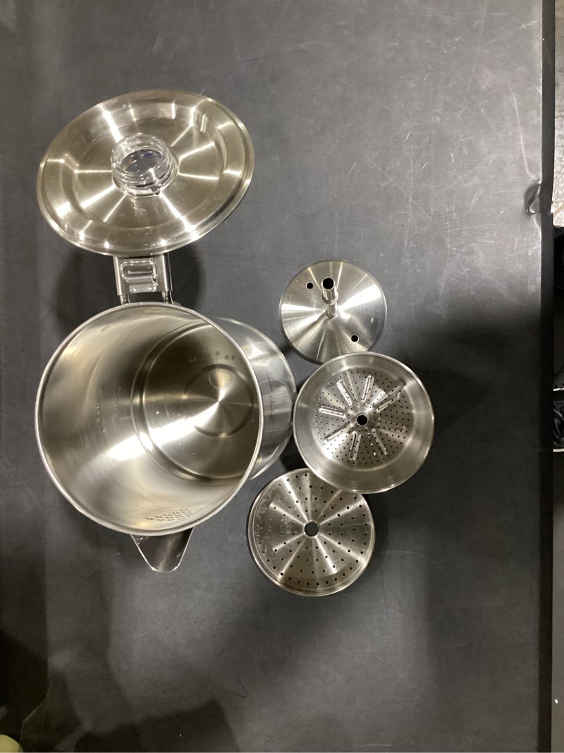 Condition photo showing Good Condition for STANLEY Coffee Percolator 1.1QT, Stainless Steel Wide Mouth Coffee Press,Large Capacity, Ergonomic Handle, Dishwasher Safe 1.1QT V2