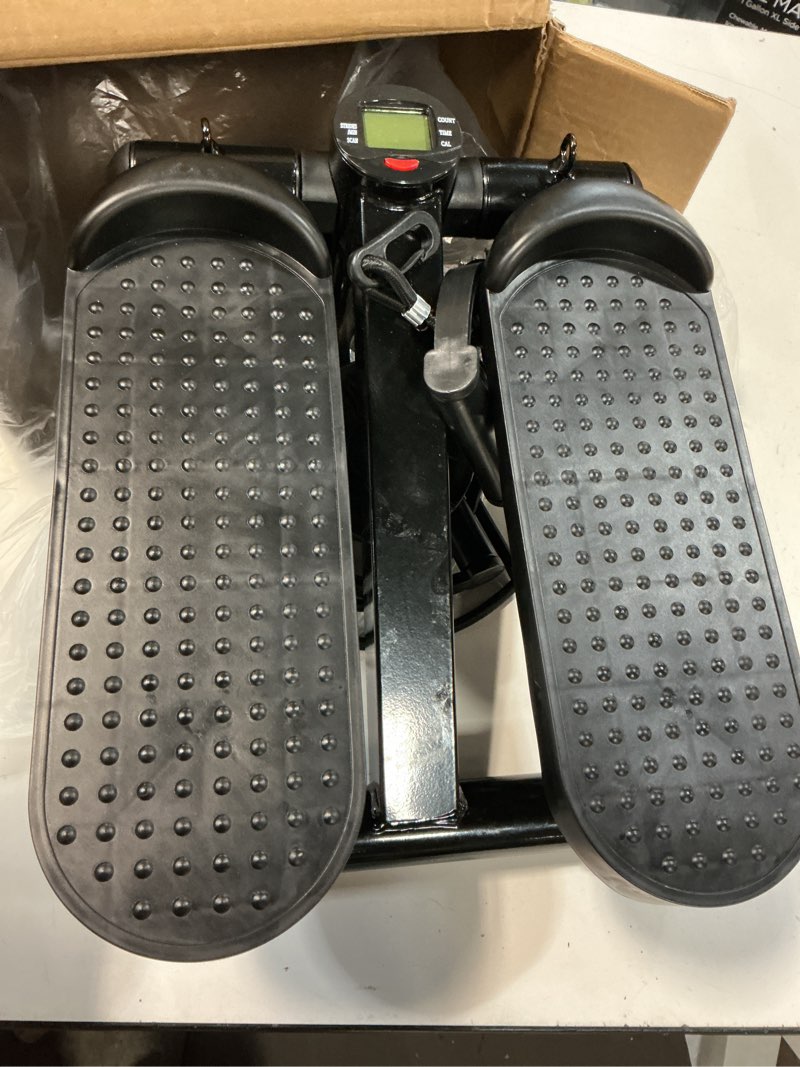 Condition photo showing Good Condition for Hydraulic Fitness Stepper with LCD Monitor - Mini Stepper and Resistance Bands