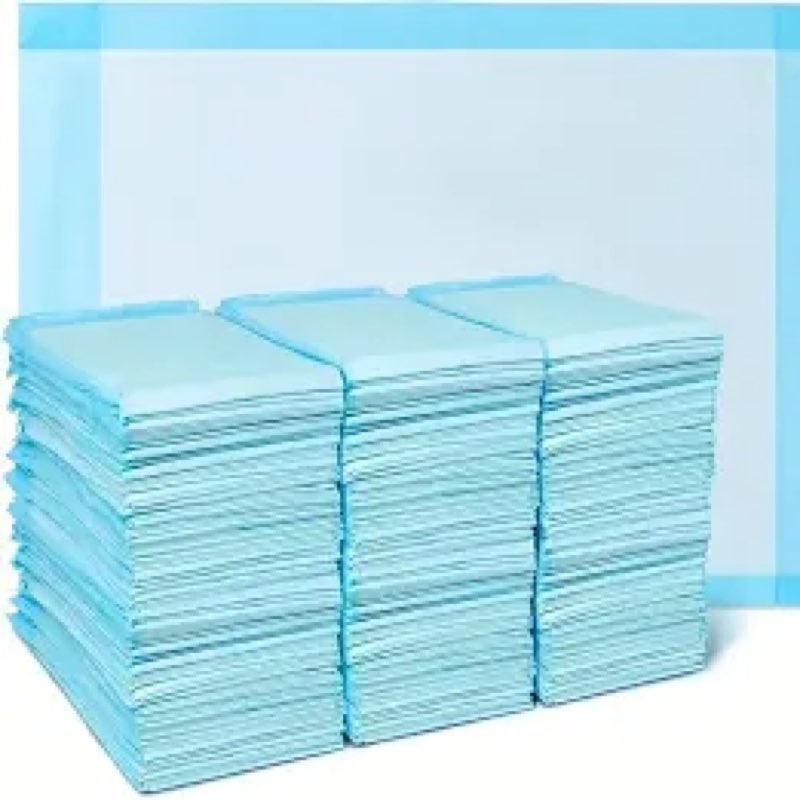 mkiss extra large bed pads 40" x 36"(30 count), disposable super absorbent heavy duty incontinence underpads, thicken chucks pads for adults, children, elderly and pets