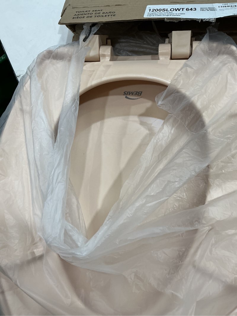bemis 1200slowt 643 plumbing fixtures toilet bidet seats, desert bloom