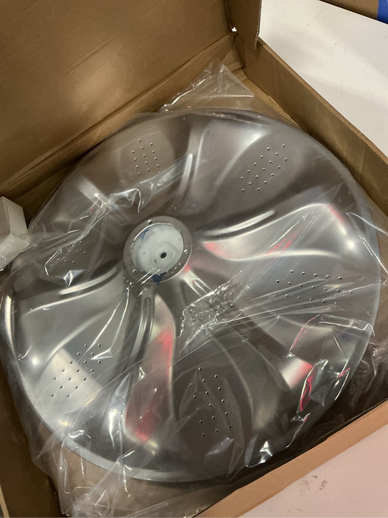 Condition photo showing Good Condition for upgrade agz72909711 agitator plate with 5006ea3009b washer pulsator cap compatible with lg washer agz72909702 washplate pulsator assembly replaces: ap6800730, 4873462, agz72909703 upgraded agz72909711 with washplate cap