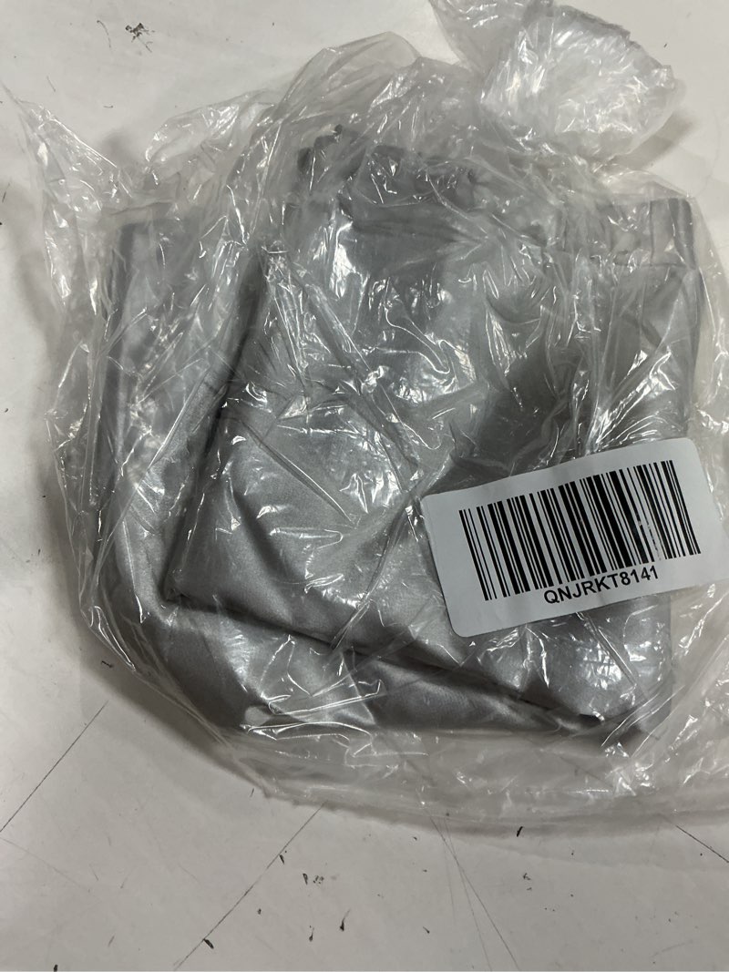 Condition photo showing New/Like New for 100% mulberry silk pillowcase, queen, silver