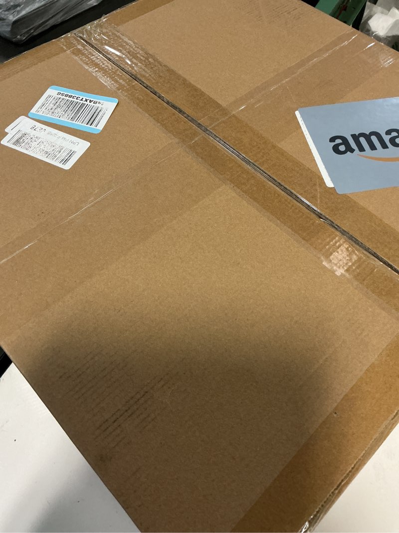 Condition photo showing Good Condition for PUSU 19.7" Low Profile LED Ceiling Fans with Light, Reversible Flush Mount with Remote and 6 Winds Speeds Fan Lighting, 3 Colors Dimmable for Bedroom, Living Room, Kids, Dinning Room, Kitchen (Black) Black (19.7in)