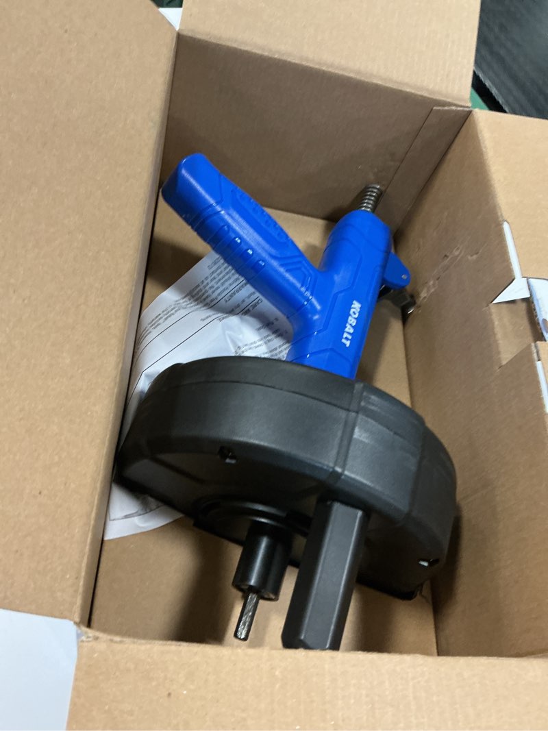 Condition photo showing Good Condition for Kobalt 1/4-in x 25-ft High carbon wire Hand auger for Sink