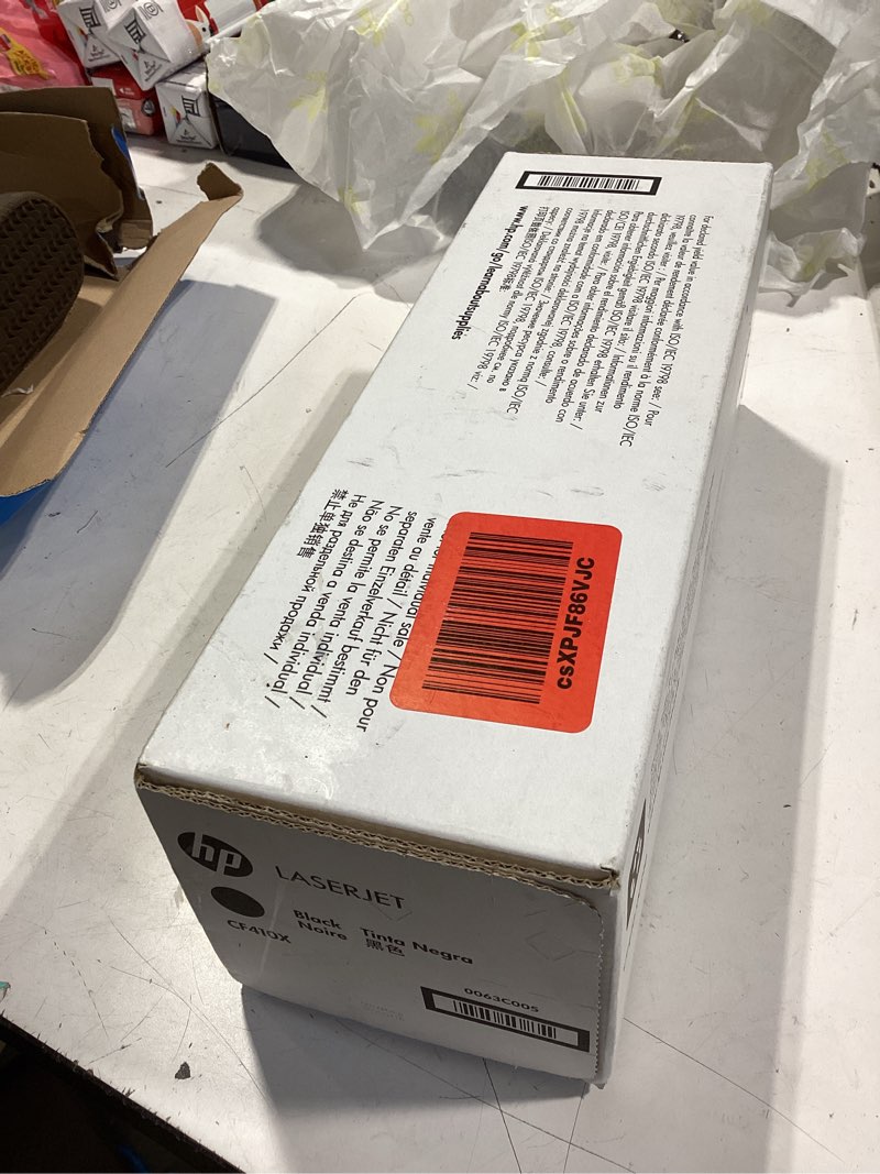 Condition photo showing New/Like New for HP 410X Black High-Yield Toner Cartridge Printers (2-Pack) | Works with Color LaserJet Pro M452 Series; Color LaserJet Pro MFP M377, M477 Series | CF410XD