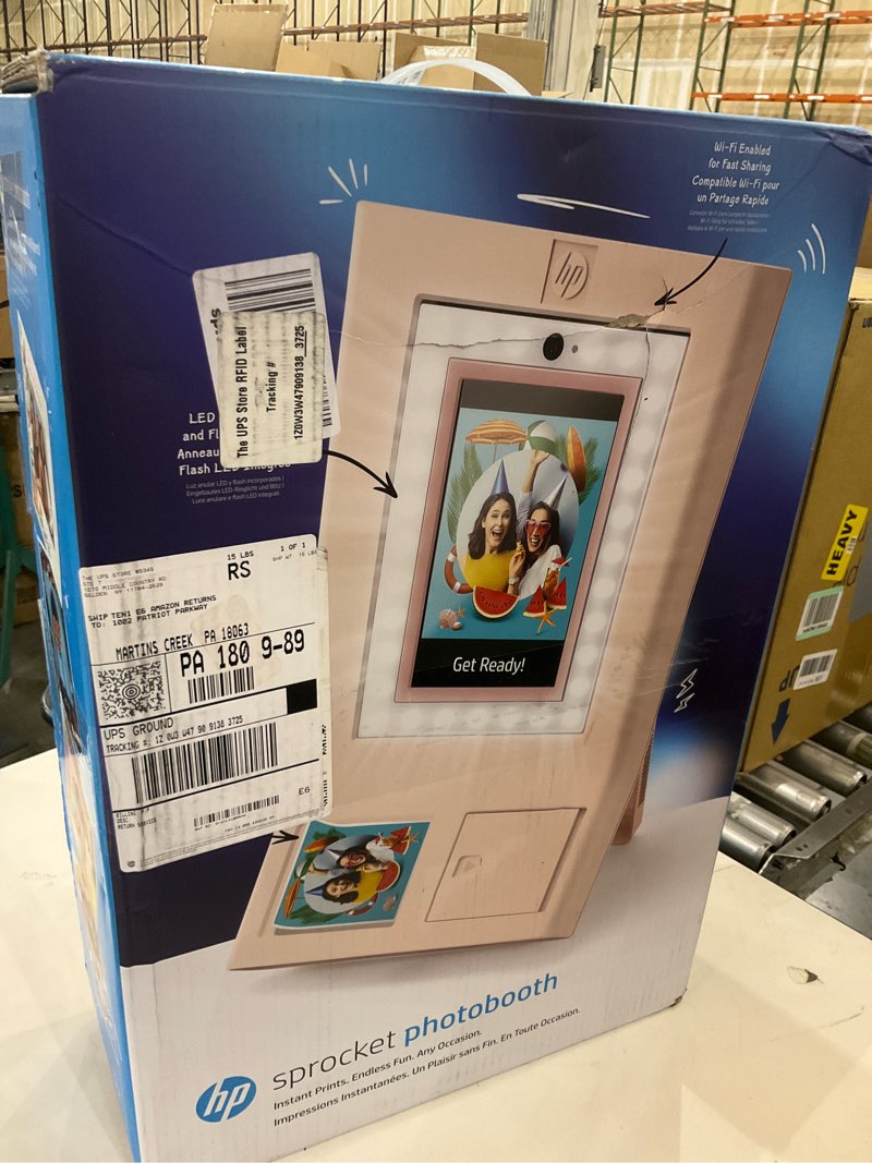 hp sprocket photobooth