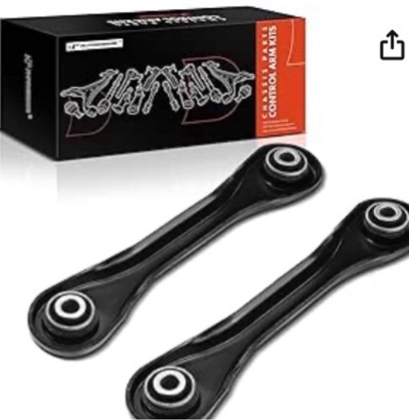 a-premium 2 x rear forward lower control arm, with bushing, compatible with ford escape 2013 2014 20