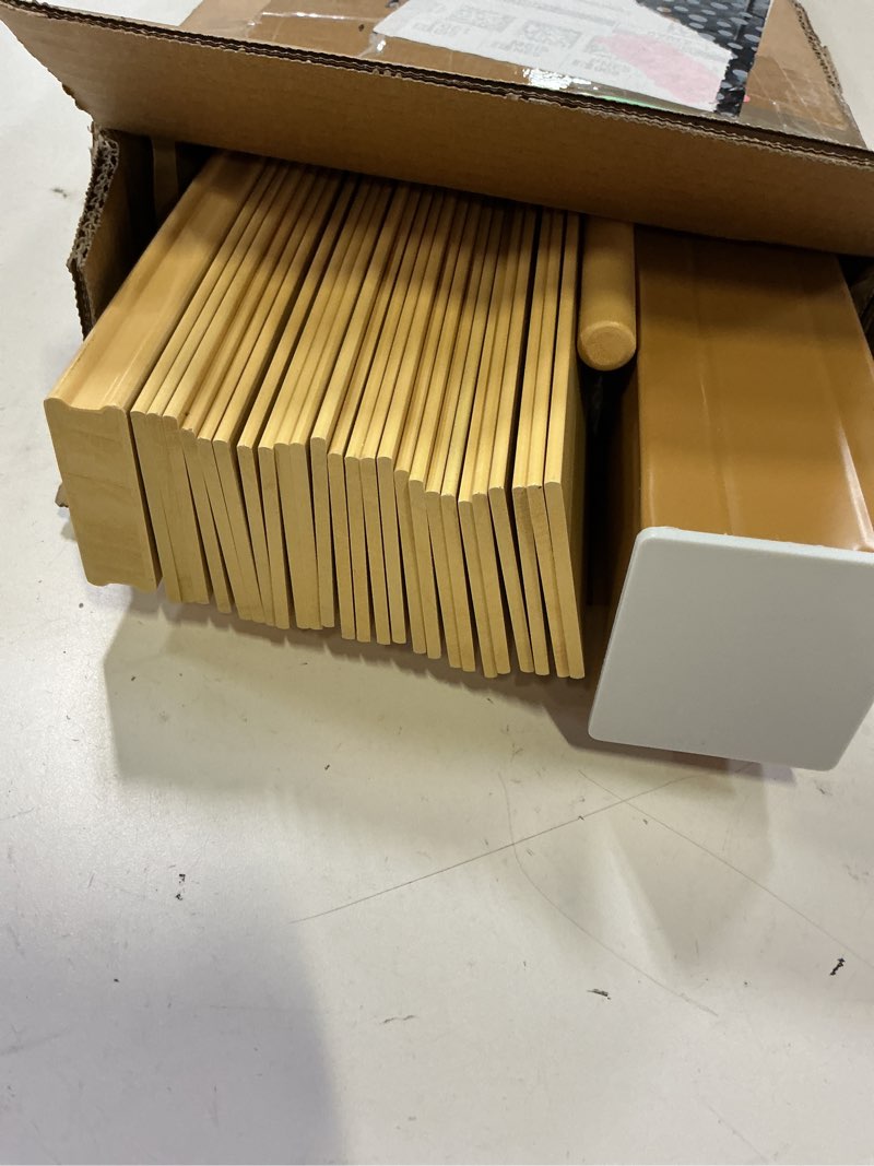 Condition photo showing Good Condition for 2" cordless wood blinds, 28" w x 48" h – horizontal window blinds, easy install, privacy & light control for bedroom, living room, office, kitchen natural-j06 28"w x 48"h