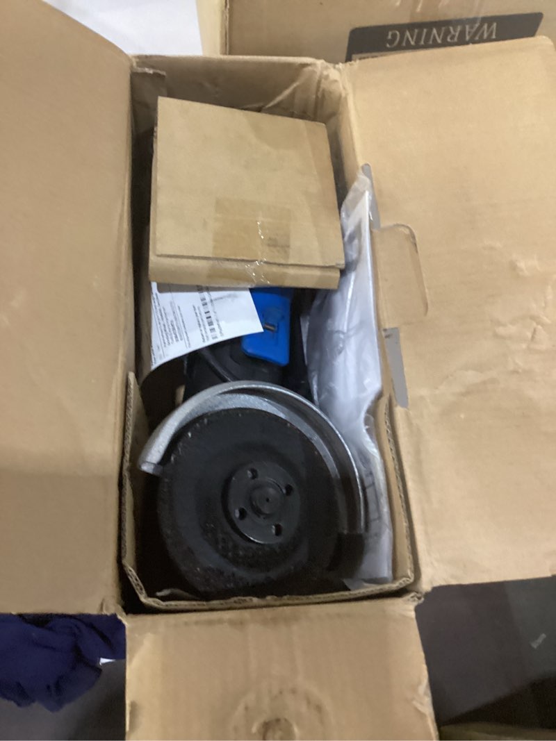 Condition photo showing As Is for Hammerhead 6-Amp 4-1/2 Inch Angle Grinder with 3 pcs Grinding Wheel – HAAG060