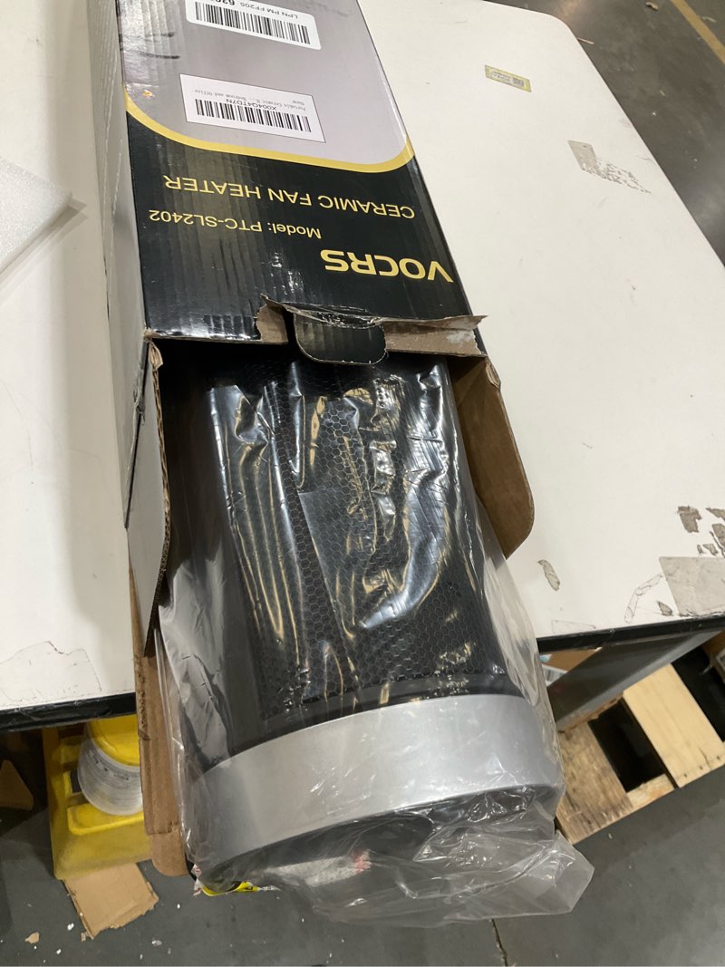 Condition photo showing Good Condition for Space Heater for Indoor Use with Remote - 70° Oscillating Tower Electric Heater, 24 Inchs, 12H Timer, 1500W Quiet PTC Ceramic Heating with Thermostat, Fast Safety Heat for Office, Home, Bedroom