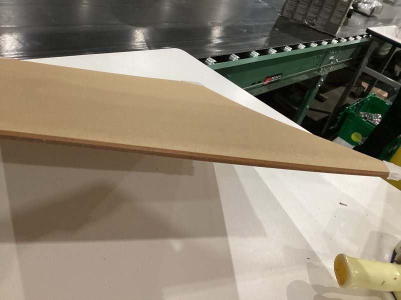 Condition photo showing Good Condition for 2 pieces of Plexi glass 