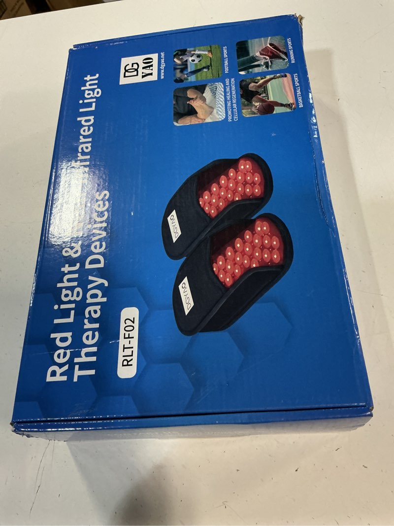 Condition photo showing New/Like New for 30w red light therap-y device for feet toes instep muscle relax with 880nm near infrared light