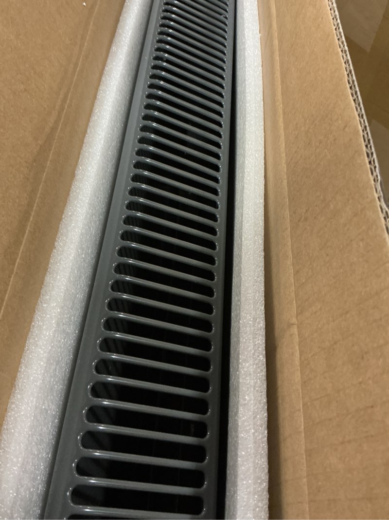Condition photo showing item condition for de'longhi convection panel heater, full room quiet 1500w, freestanding/easy install wall mount, led digital display, adjustable thermostat, timer, energy saving, asphalt gray