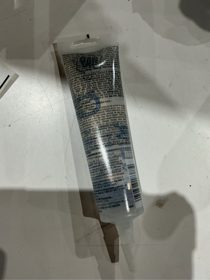 Condition photo showing Good Condition for ultra clear 5 oz. all purpose waterproof sealant