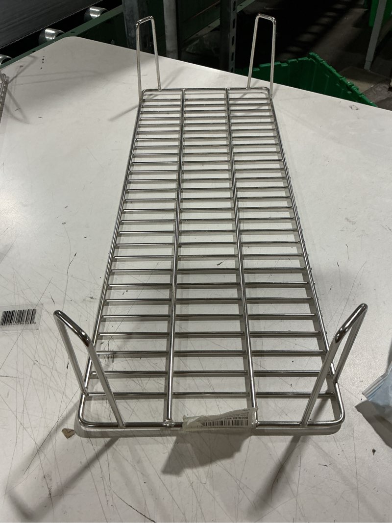 Condition photo showing Good Condition for grisun grill rack for green mountain daniel boone pellet grill, stainless steel upper rack, heavy-duty grill warming rack accessories, replacement for gmg-6008, silver