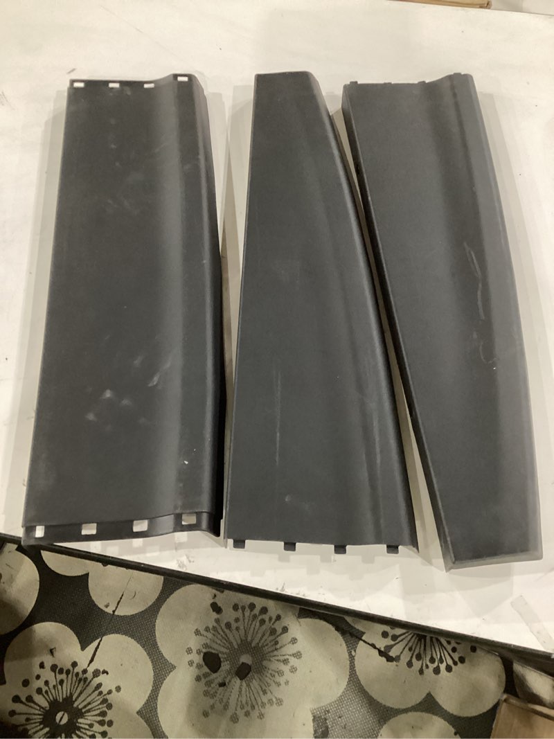 Condition photo showing Good Condition for tailgate molding cap spoiler cover protector for dodge ram 1500 accessories 2009-2019, 3pcs combined rear center flex step top trim replacement for 2009-2019 dodge ram 2500 3500 classic truck