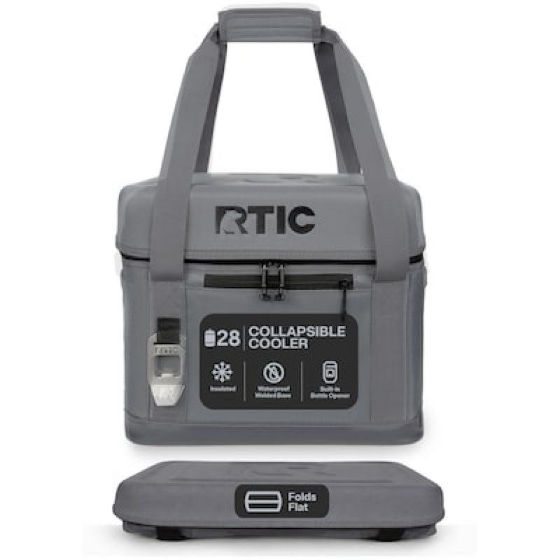 rtic outdoors smoke 27 quart(s) soft insulated bag cooler