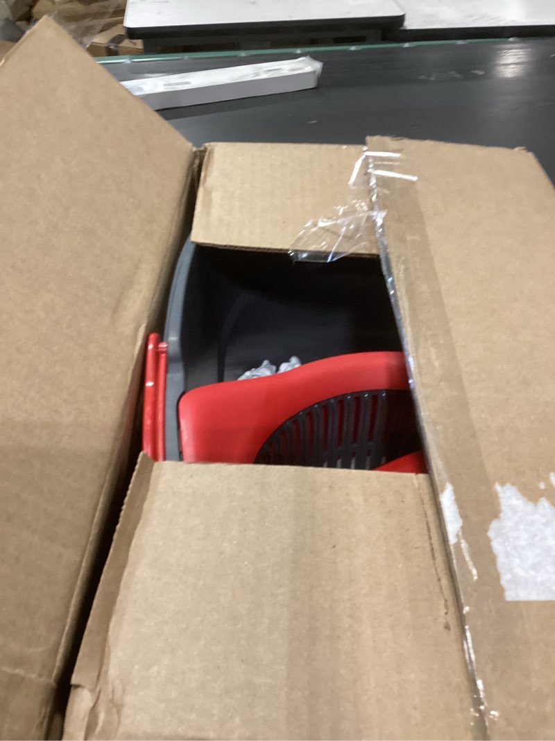 Condition photo showing Good Condition for O-Cedar EasyWring Microfiber Spin Mop, Bucket Floor Cleaning System, Red, Gray, Standard Easywring Spin Mop & Bucket