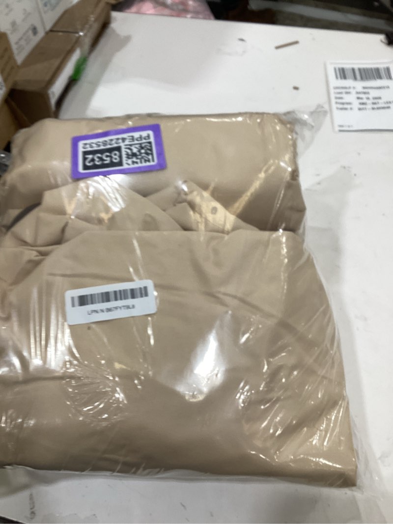 Condition photo showing New/Like New for Vailge Patio Chair Covers, Lounge Deep Seat Cover, Heavy Duty and Waterproof Outdoor Lawn Patio Furniture Covers (2 Pack - Large, Beige & Brown) 2 Pack - Large Beige & Brown