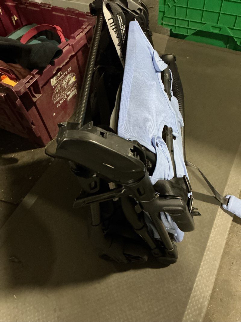 Condition photo showing Good Condition for (various colors) momcozy tuckgo lightweight travel stroller for toddlers 6 months to 3 years, compact fold for easier air travel, travel bag included, 3-position recline, upf 50+ canopy, 5-point harness, black