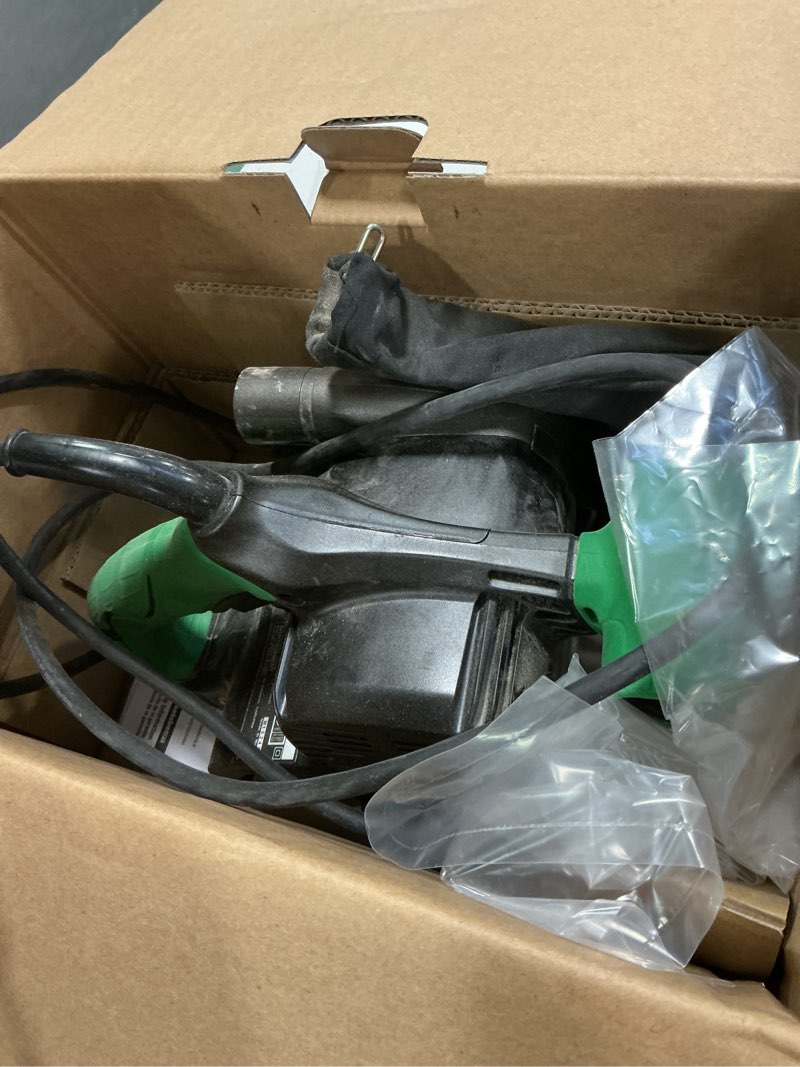 Condition photo showing As Is for Metabo HPT Belt Sander | 3 x 21 Inch | For Woodworking | Variable Speed | 9.0 Amp Motor | Soft Grip | | SB8V2 Metabo HPT SB8V2