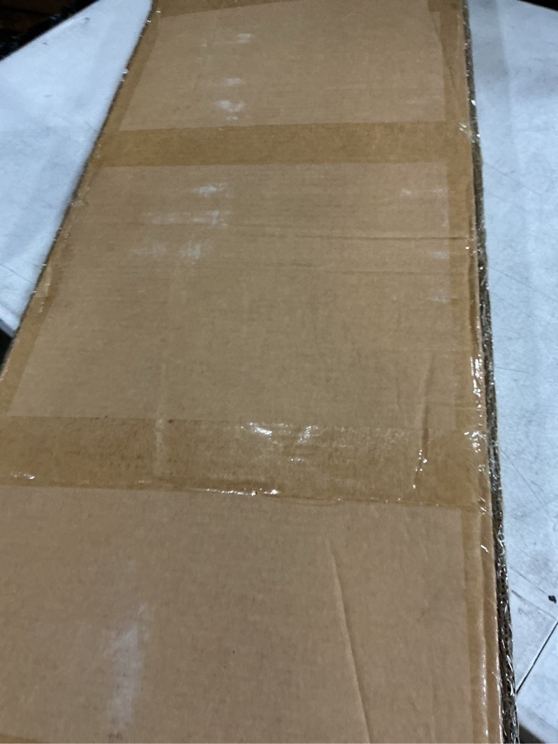Condition photo showing New/Like New for galvanized raised garden beds 6x3x2ft outdoor planter boxes with safety edging and gloves metal garden bed kit for vegetables flower and fruits (brown wood grain 6x3ft