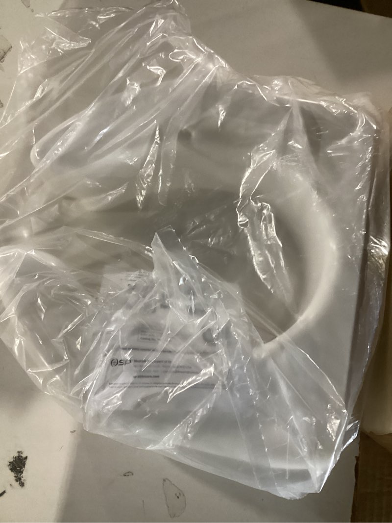 Condition photo showing New/Like New for sp 3 inch extender booster elevated raised toilet seat risers for seniors adults elderly handicap disabled fits most standard and elongated toilets - white