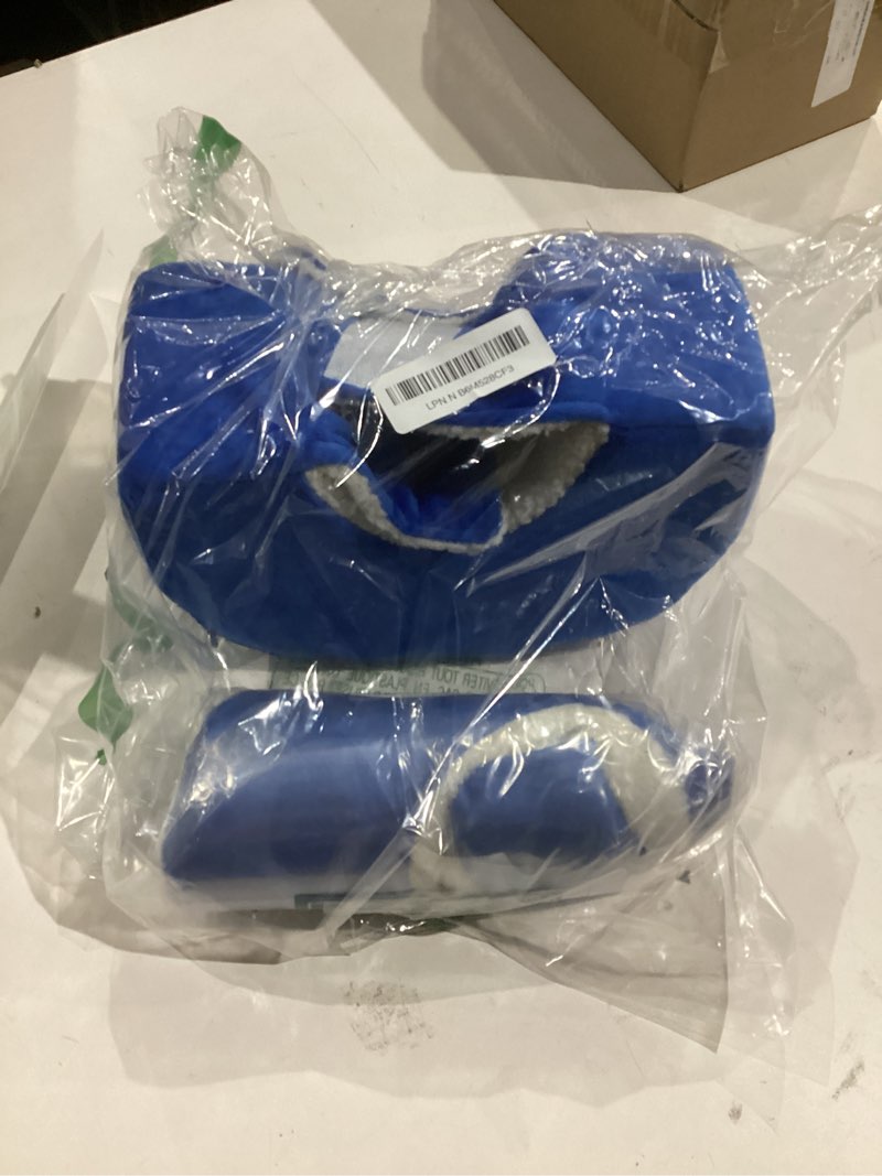 Condition photo showing Good Condition for Leg Elevation Pillows Foot Pillow Heel Protectors for Pressure Sores Post Surgery Feet Swelling Ankle Protector Support Pillow Cradle Bed Sores Foot Surgery Recovery Supplies Ulcer Cushion - 2PCS Blue-2pcs
