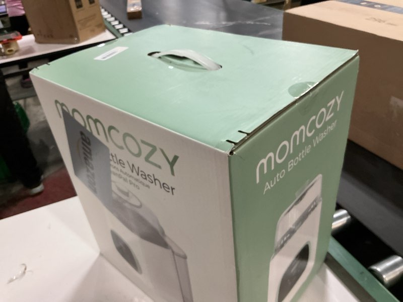 Condition photo showing New/Like New for momcozy kleanpal pro baby bottle washer, sterilizer & dryer - all-in-one cleaning machine for bottles, pump parts & baby essentials - time-saving & effortless care