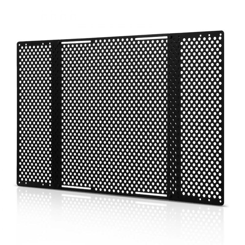 RV Screen Door Protector Adjusts from 22 to 31.5 in Adjustable Door Grille Black