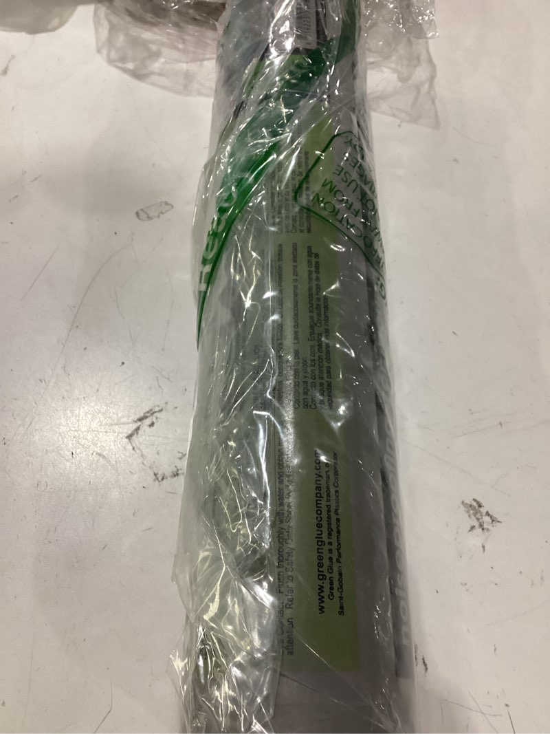 Condition photo showing As Is for st. gobain ggcompound-28oz green glue noiseproof compound, 28 ounce (pack of 1)