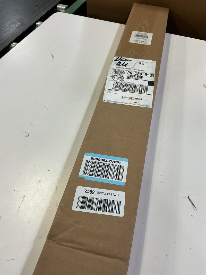 Condition photo showing New/Like New for lazblinds no tools no drill cordless cellular shades, light filtering honeycomb shades for home, thermal insulation blinds for windows, 32" w x 48" h, white light filtering-white 32" w x 48" h