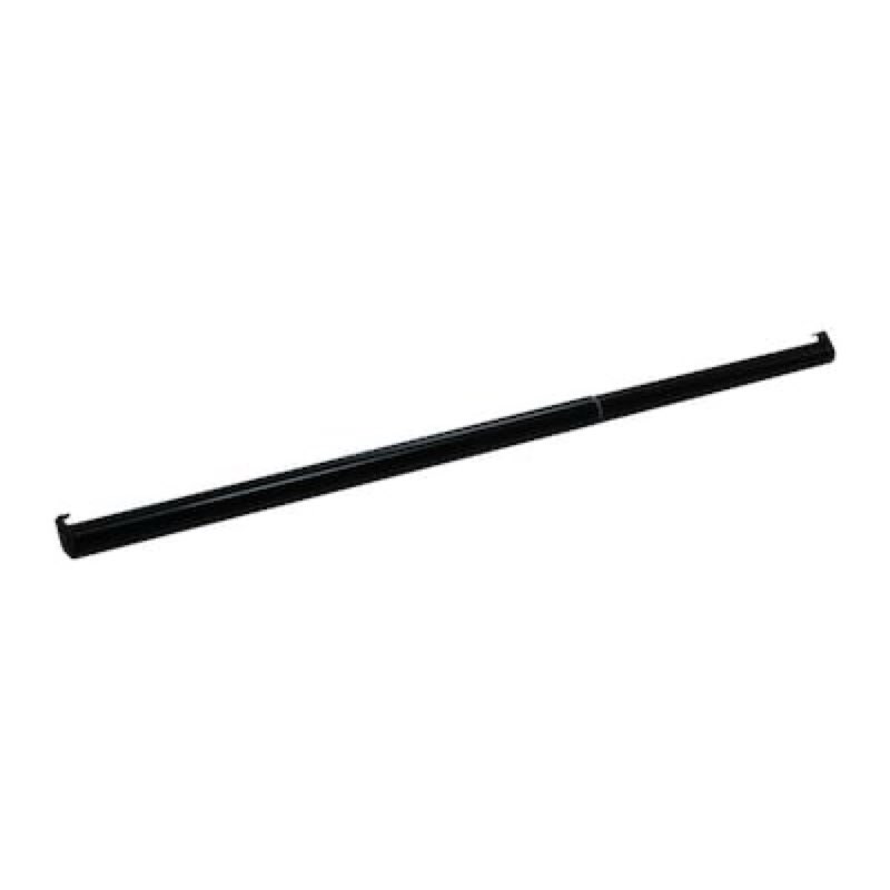 project source closet rod black steel closet rod
