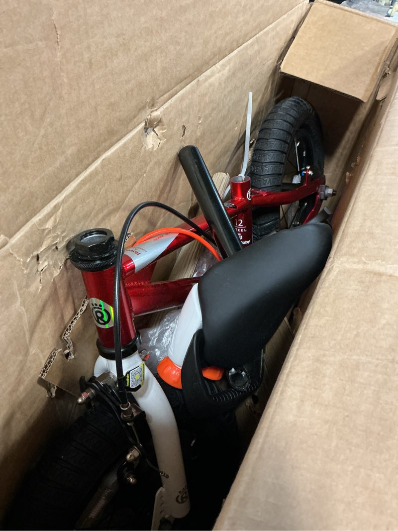 Condition photo showing Good Condition for royalbaby kids bike with dual handbrake for beginners,12 14 16 18 20 inch bicycle for boys & girls ages 3-10 years red 12 inch fs-5