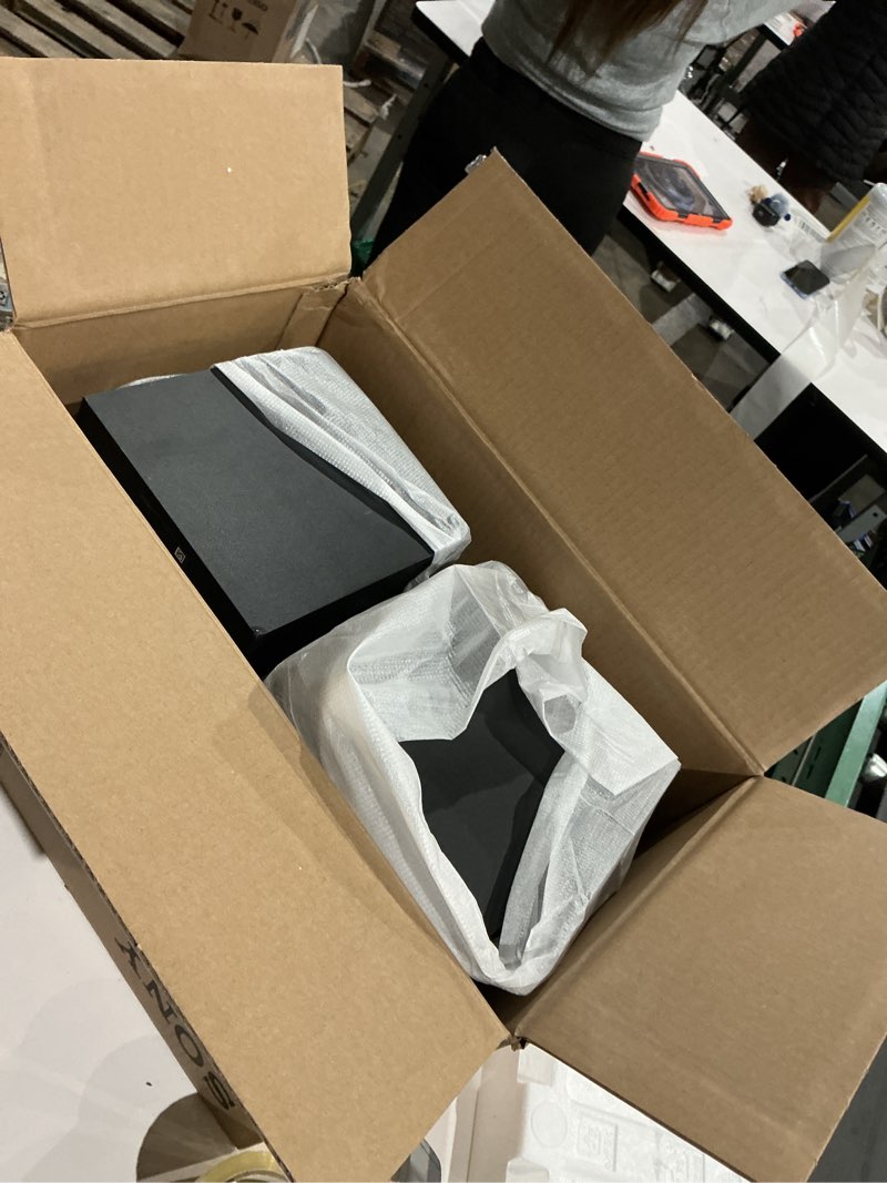 Condition photo showing As Is for sony cs speakers, ss-cs5m2 3-way 3-driver hi-res bookshelf speakers (pair), 2025 model,black ss-cs5m2 2025 model